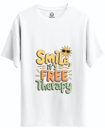 Kişiye Özel Baskılı Free Therapy Tasarımlı Tişört